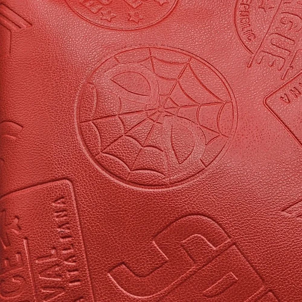 United Airlines Polaris Spiderman Amenity Travel Bag Red Marvel Comics unused - Picture 4 of 13